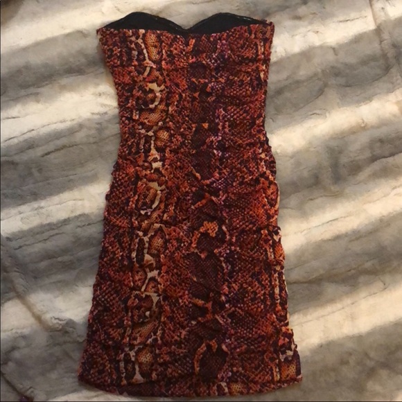 Snake Print Dress - Picture 2 of 3